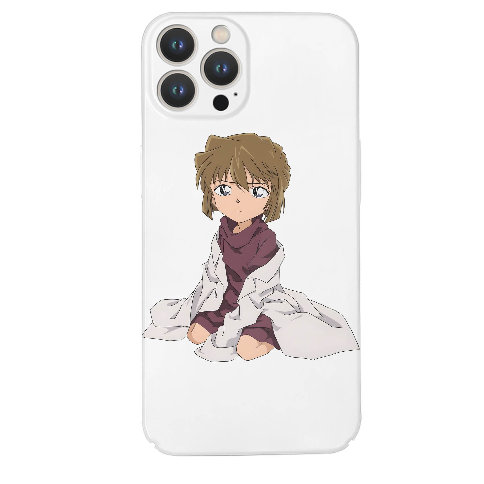 （画像用） 名探偵コナン 灰原 哀 はいばら あい Detective Conan Anita Hailey、Vi Graythorn Haibara Ai 【iPhone 14シリーズ対応】ハードケース